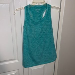 Green tank top